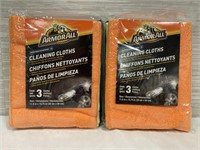 2 ArmorAll Microfiber Cleaning Cloths New