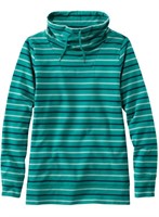 New LL Bean Ladies Large Funnelneck Pullover