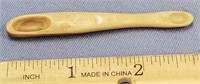 3" fossilized ivory artifact from St. Lawrence Isl