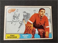 1968/69 Terry Sawchuk Creased
