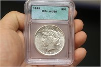 1925 Peace dollar