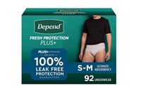 Depend Protection Plus Ultimate Absorbency 3-in-1