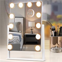 Vanity Mirror with Lights, Hollywood Lighted