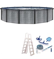 18-ft Round 52-in Deep 6-in Top Rail Above Ground