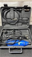 New Power Fist Rotary Tool In Hard Plastic Case