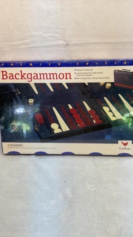 New backgammon game