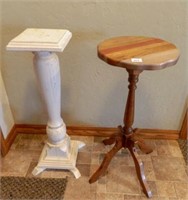 Plant Stands; (2); Wooden;