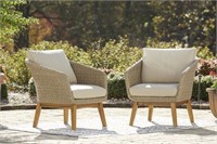 PAIR OF LOUNGE CHAIRS - P350-820