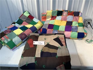 Double Knit Handmade Quilts Tied Tufted Patchwork