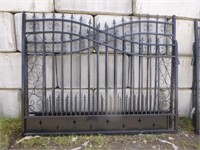 Unused 20' Bi-Parting Wrought Iron Gate