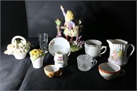 Mixed Lot of Decorations & Pitchers & More