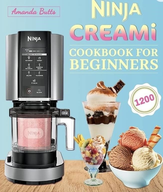 NINJA CREAMI COOKBOOK FOR BEGINNERS