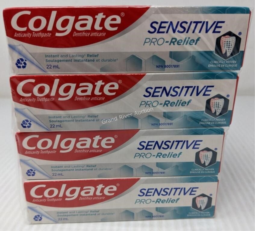 12-PK Colgate Sensitive Pro-Relief Toothpaste 22ml