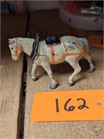 Vintage Metal Toy Horse