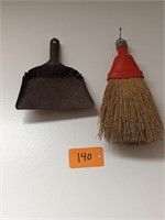 Vintage Broom & Dust Pan
