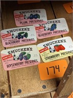 Vintage Smucker's Labels