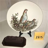 Vintage Johnson Brothers Partrige Game Birds Plate
