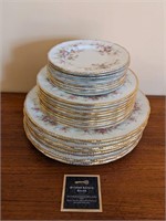 Paragon English China "Victoriane Rose" Plates