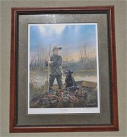 RJ McDonald Ducks Unlimited Signed Print