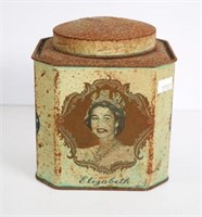 1950s vintage Bushells tea tin