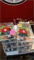Lot of 8 Leap Frog Plush with Learn to Read DVD