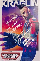 Autograph COA Guardians of the Galaxy Photo