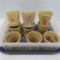 Flower Pots - 9 Items