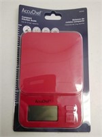 TESTED - Accuchef compact kitchen scale 3 kg