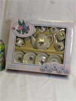 13 pc Mini Porcelain Tea Set  - New Old Stock