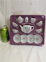 13 pc Toy Tea Set - Made in Japan
