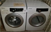 Samsung Front Load Washer & Dryer,