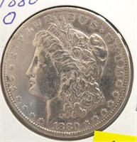 1880-O Morgan Dollar   Micro O