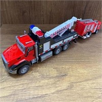 My Heavy Truck Super Tow Truck Toy w/ Fire Engine