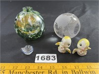Glass Diffuser, Glass Paperweight, S&P Shakers +