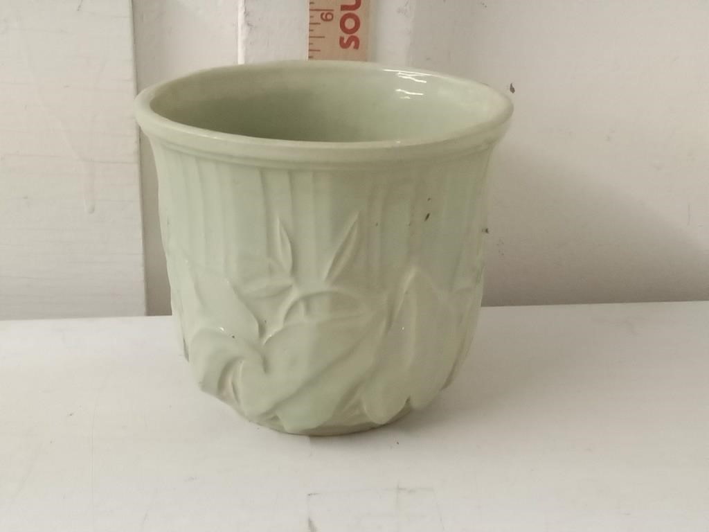 1940's McCoy pottery Calla Lily flower pot