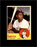 1963 Topps #16 Al Smith EX to EX-MT+