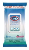10-Pk Clorox On-The-Go Disinfecting Wipes, Fresh