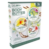 3-Pk Delon + Luxurious Body Butters