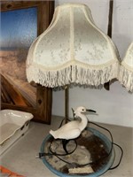 WHITE HERON TABLE LAMP