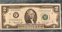 1976 $2 dollar bill, 1776 Declaration signing on