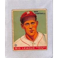 1933 Goudey Ben Cantwell