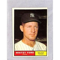 1961 Topps Whitey Ford Card