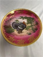 VINTAGE STW BAVARIA PINK AND GOLD TURKEY GAME