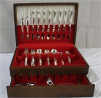 1847 Rogers "Flair" flatware,eight knives,