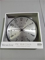 Westclox 9-3/8in  Wall Clock