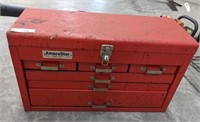 AMERISTAR METAL TOOL BOX AND CONTENTS