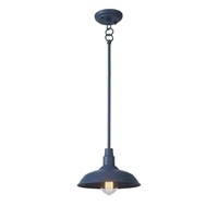 Bell Ridge Blue Outdoor Pendant  10 in.