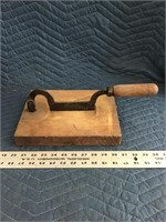 Primitive Chopper Wood Base with Cast Iron Blade