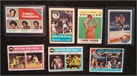 Vintage Basketball Card Lot (x7)
