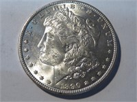 1890 P BU Grade Morgan Silver Dollar